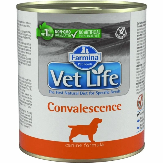 Vet Life Dog Konzerv Convalescence 300g – konzerves kutyaeledel