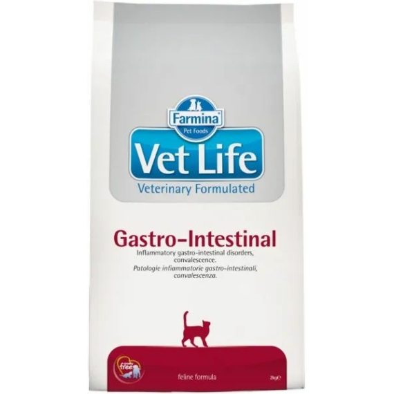 Vet Life Natural Diet Cat Gastro-Intestinal 2kg – száraz macskatáp