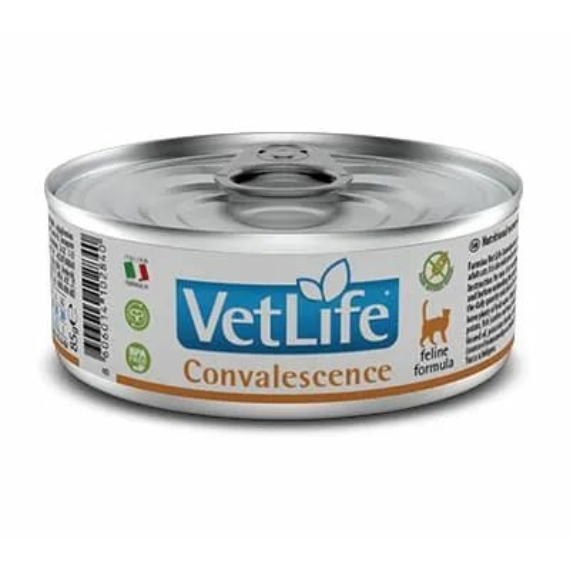 Vet Life Natural Diet Cat konzerv Convalescence 85g – konzerves macskaeledel