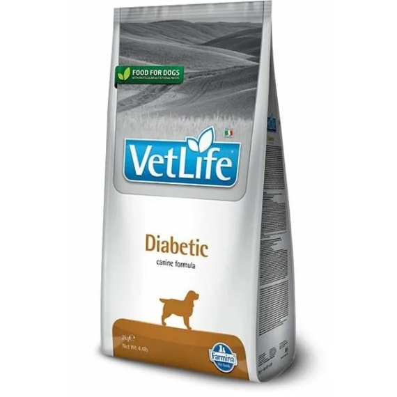Vet Life Natural Diet Dog Diabetic 12kg – száraz kutyatáp