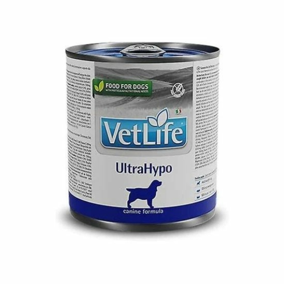 Vet Life Natural Diet Dog konzerv Ultrahypo 300g