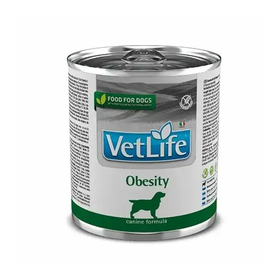 Vet Life Natural Diet Dog Obesity 300g – konzerves kutyaeledel