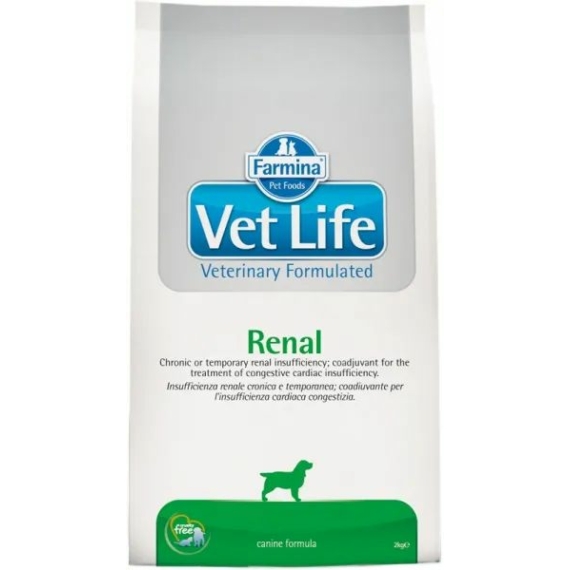 Vet Life Natural Diet Dog Renal 2kg – száraz kutyatáp