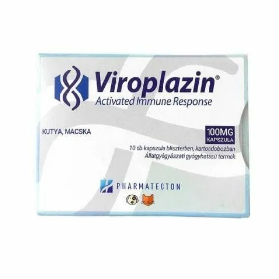 Viroplazin 100 mg kapszula 10x – táplálékkiegészítő kutyáknak