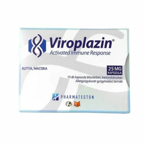 Viroplazin 25 mg kapszula 10x – táplálékkiegészítő kutyáknak