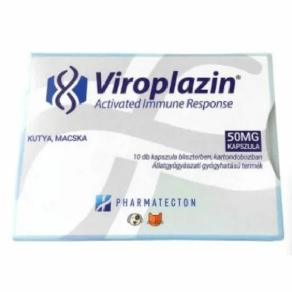 Viroplazin 50 mg kapszula  10x – táplálékkiegészítő kutyáknak