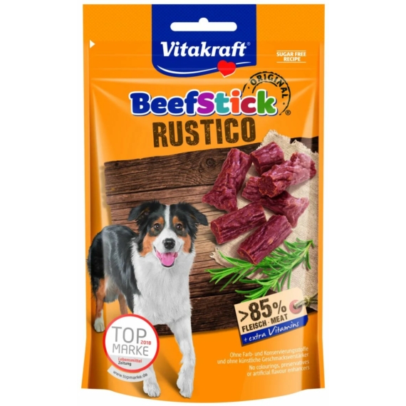 Vitakraft Beef Stick Kutya Jutalomfalat Rustico Jutalomfalat 55g – jutalomfalat kutyáknak