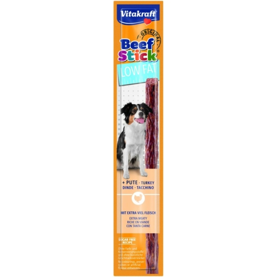 Vitakraft Beef Stick Kutya Jutalomfalat Zsírszegény 12g 1db – jutalomfalat kutyáknak