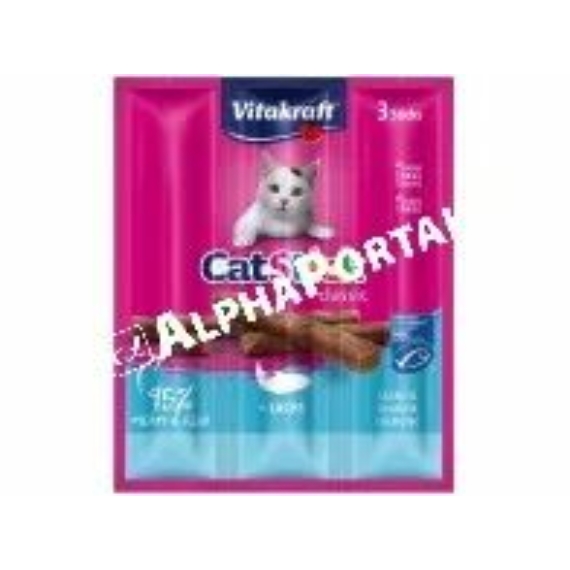 Vitakraft Cat Stick Jutalomfalat Mini Lazac 3X6g – jutalomfalat kutyáknak