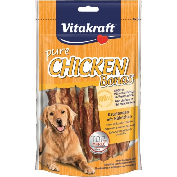 Vitakraft Chicken Bonas Kutya Jutalomfalat Csirkés 80g – jutalomfalat kutyáknak