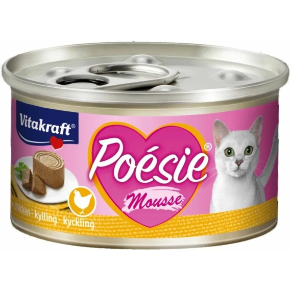 Vitakraft Poésie Macska Konzerv Csirke 85g – konzerves macskaeledel
