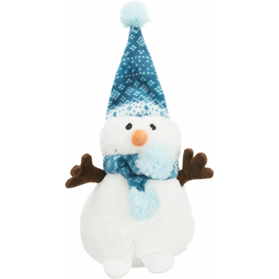 Xmas hóember plüss 20cm – kutyajáték