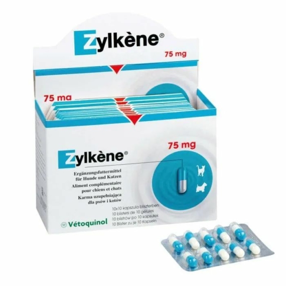 Zylkéne 75 mg tabletta 10x10 – táplálékkiegészítő kutyáknak
