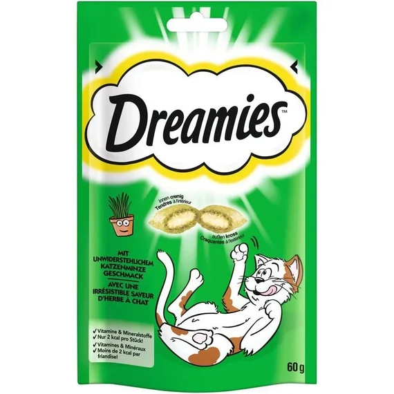 Dreamies Jutalomfalat Catnip 60g