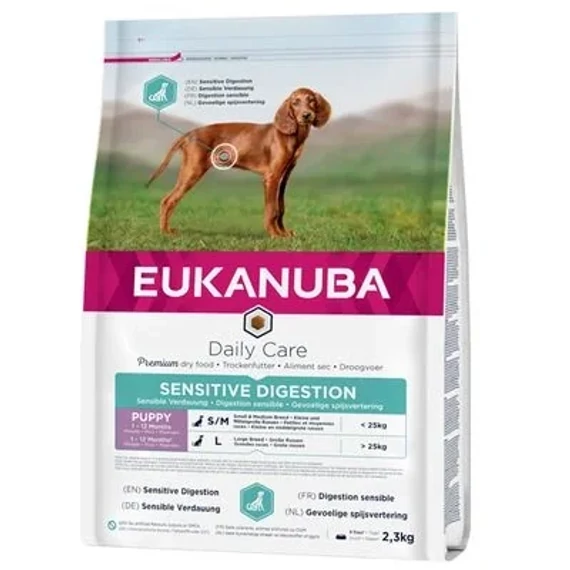 Eukanuba Puppy Sensitive Digestion kutyatáp 2,3kg