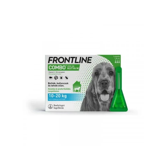 Frontline Combo kutya M 10-20 kg 1.34 ml  3x