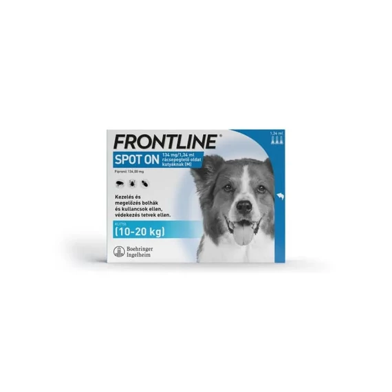 Frontline spot on M kutya 10-20 kg 3x