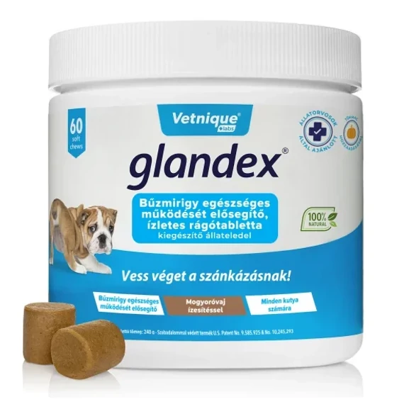 Glandex 240g 60 db rágótabletta