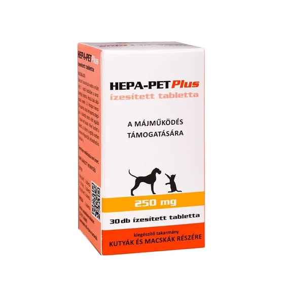 Hepa-Pet Plus 250 mg tabletta 30x