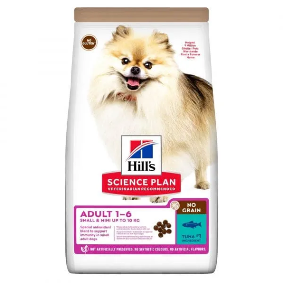 Hills Science Plan Canine Adult Nograin Small&Miniature Tuna 300g