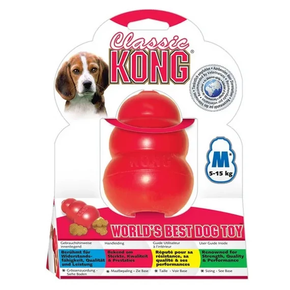 Kong Játék Classic Harang Piros Közepes