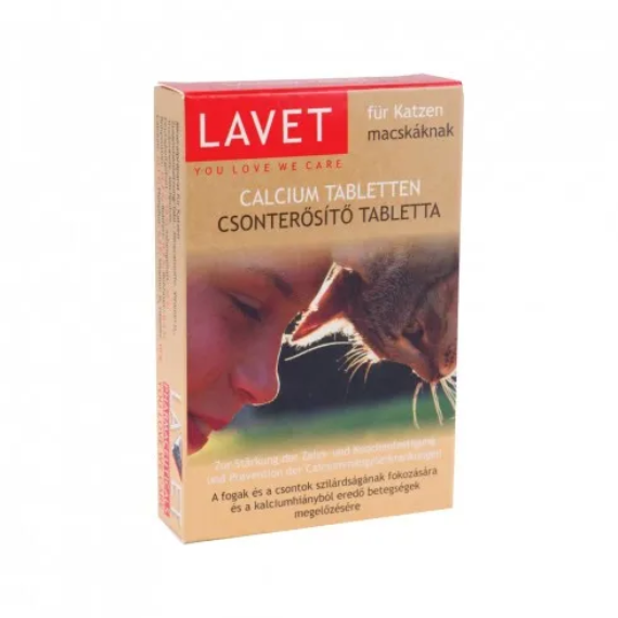 Lavet Calcium tabletta macska