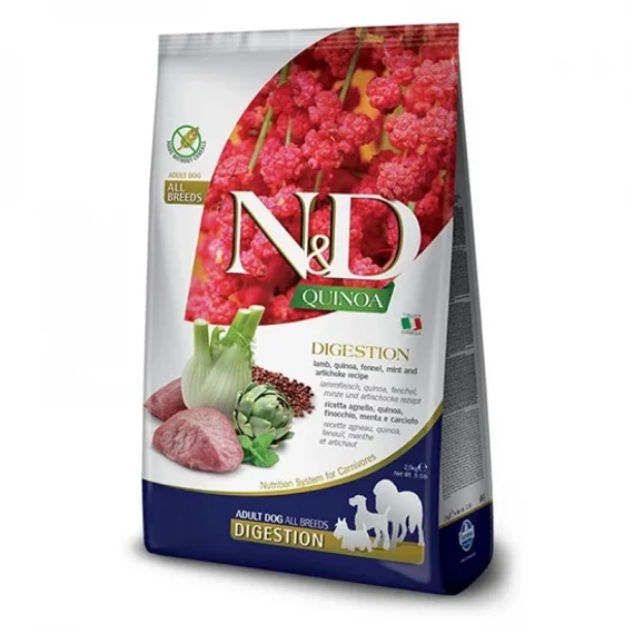 N&D Dog Quinoa Digestion bárány medium/maxi 7kg