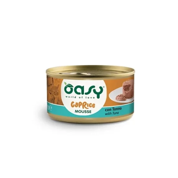 Oasy Cat Konzerv Caprice Mousse Tuna - tonhal 85g