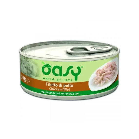 Oasy Cat Konzerv Natural Chicken 70g