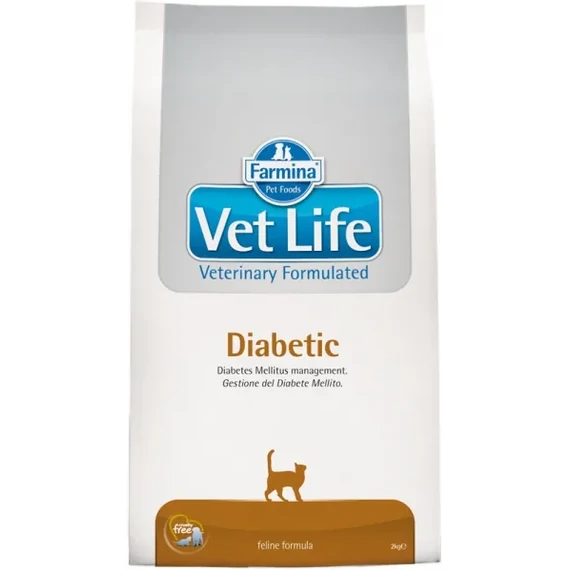 Vet Life Natural Diet Cat Diabetic 2kg