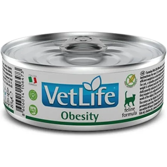 Vet Life Natural Diet Cat Obesity 85g