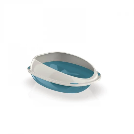 Shuttle Macska Wc Peremes 57x40x19cm KÉK