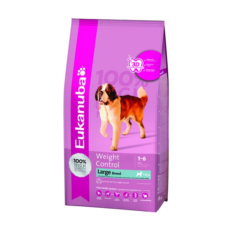 Eukanuba Adult Weight Control Large kutyatáp  15kg